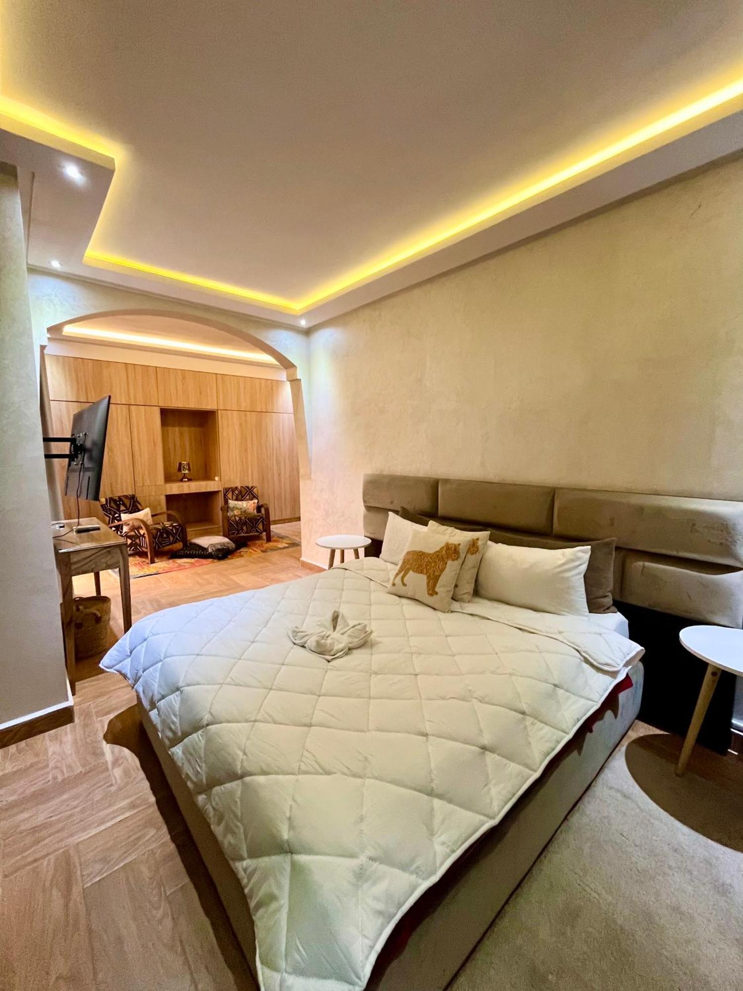 Villa Al Nour Avec Piscine 马拉喀什 外观 照片